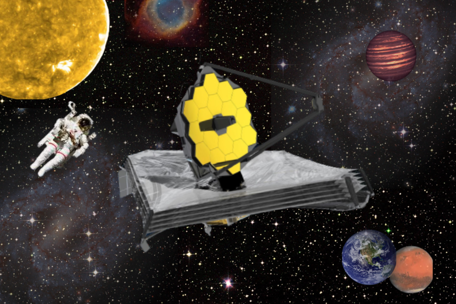 The James Webb Space Telescope will orbit the sun, yet remain a temperature below 50 Kelvin. (-369.4 degrees Farenheit)