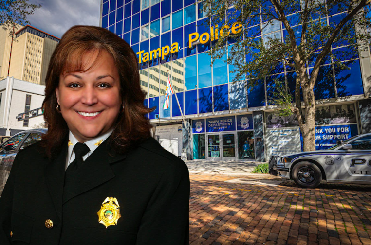Mayor of Tampa, Jane Castor, announces her support for Mary OConnor as the new chief of the Tampa Police Department. 