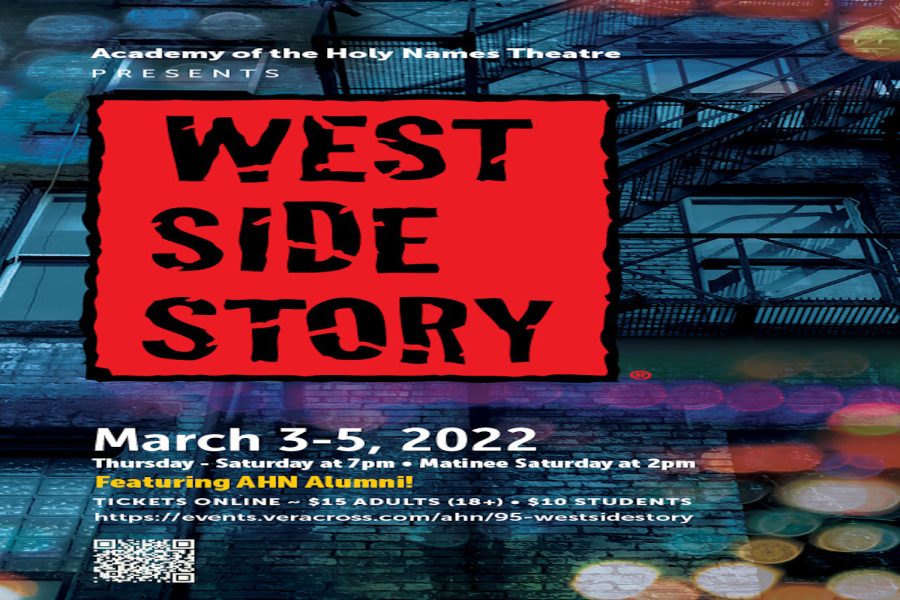 Academys Theater department presents classic musical West Side Story, written by Arthur Laurents with music by Stephen Sondheim.