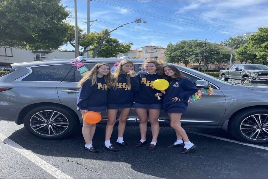 Young said, “This was the last last day of school we got to spend together since next year I get out before them. It was a very bittersweet moment because I am going to miss them a lot, but I am also excited to graduate”.

