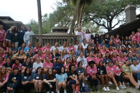 The Class of 2023 altogether at Dayspring Conference Center. 