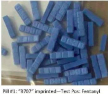 Something to look out for. One of the many different types of Fentanyl. 