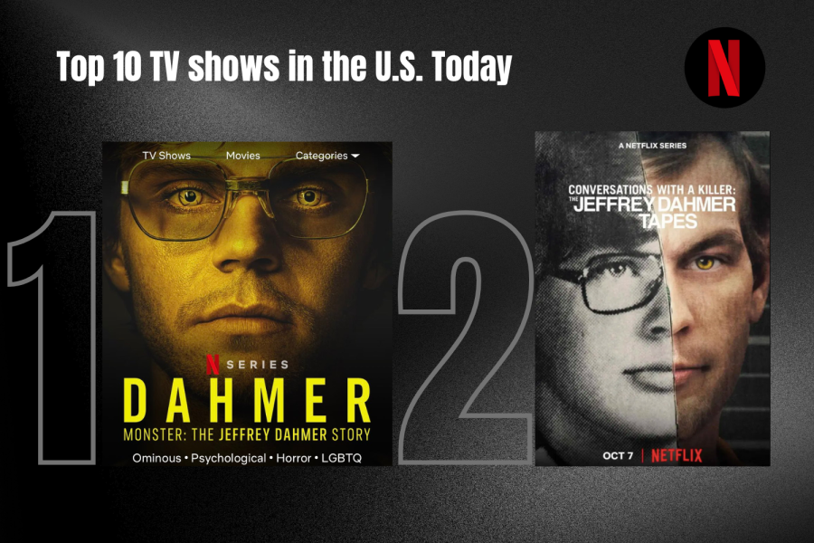 The popularity of Netflix hit series Dahmer and The Jeffery Dahmer Tapes highlights the expanding exposure of violent media and its impact on how people view violence in the real world. (Photo Credit: Sophie Odmark/ Canva)