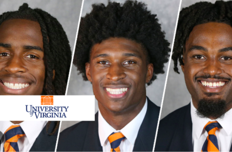 The three football players who were killed in Charlottesville, VA. 