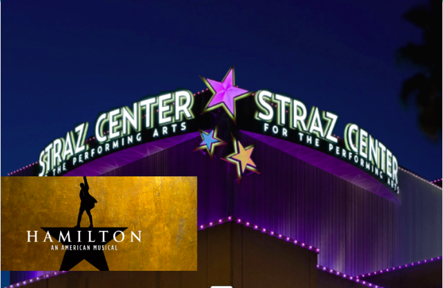 Hamilton returns t Tampa Bays Straz Center for a second time on tour. 