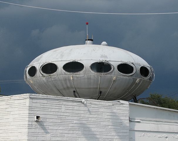 Tampas unlikely connection to Finnish architectural history: The Futuro House on Dale Mabry.