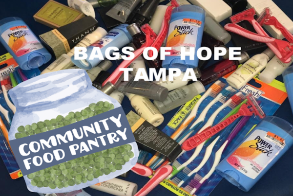 The Community Food Pantry and Bags of Hope are ways AHN students contributed to service this summer.