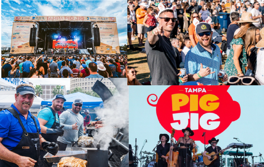 Tampa Pig Jig takes on its twelfth annual anniversary, bringing together the community for live music, food, and dancing.