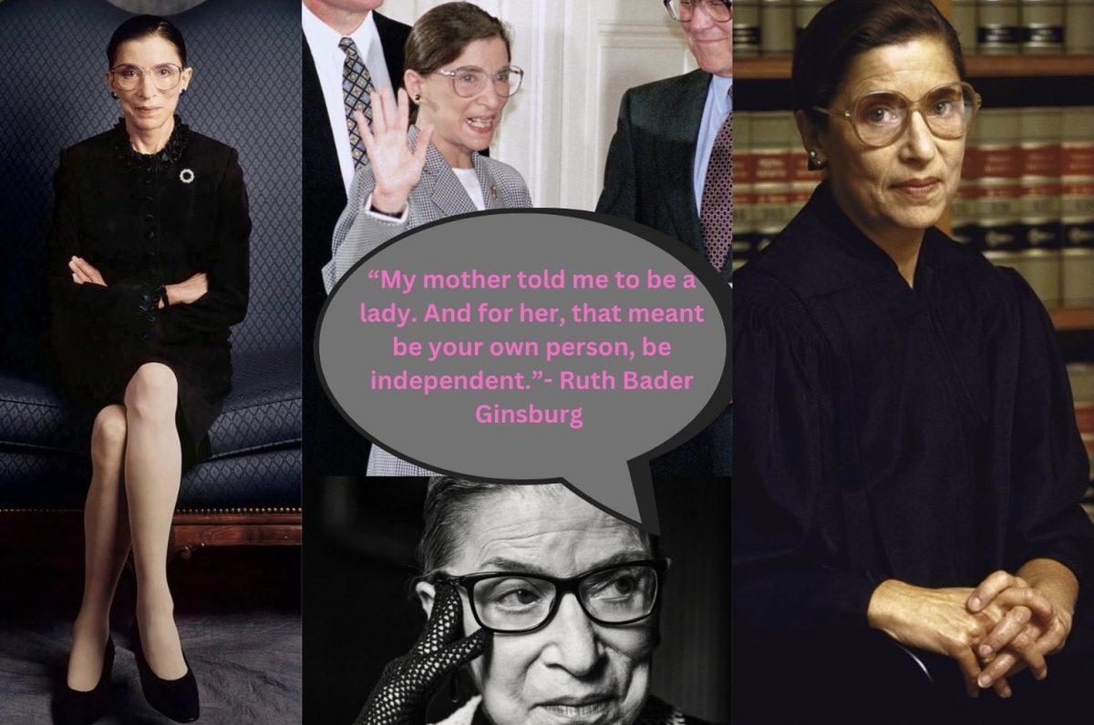 Ruth Bader Ginsburg was the first person ever to write for the Harvard law review and the Columbia law review.