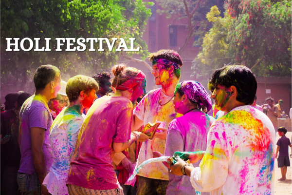 The Holi Festival Celebration or the Festival of Color.