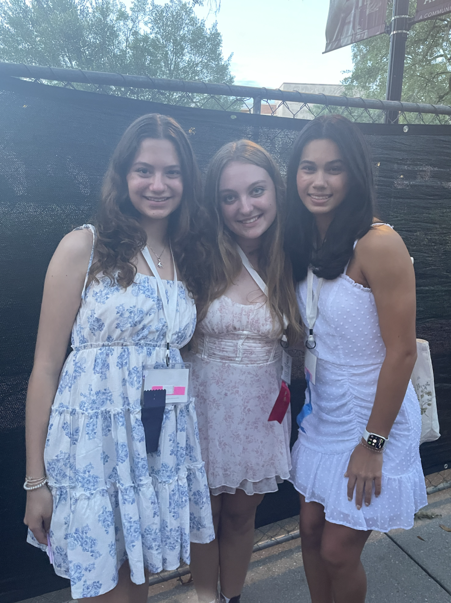 Girls State delegates from AHN preparing for the concluding awards ceremony. 