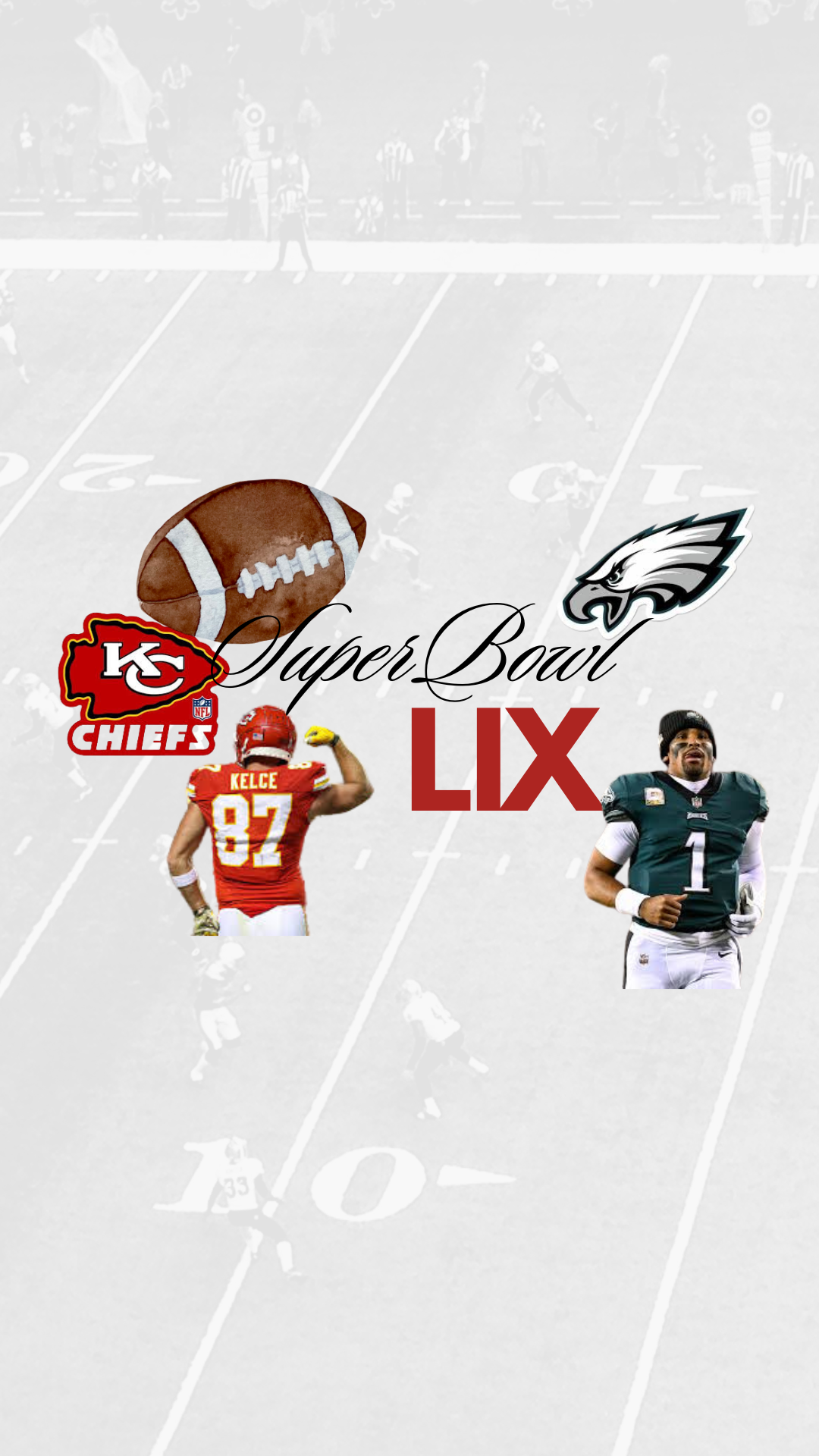 The Eagles will face the Chiefs in the 59 Super bowl this Sunday 