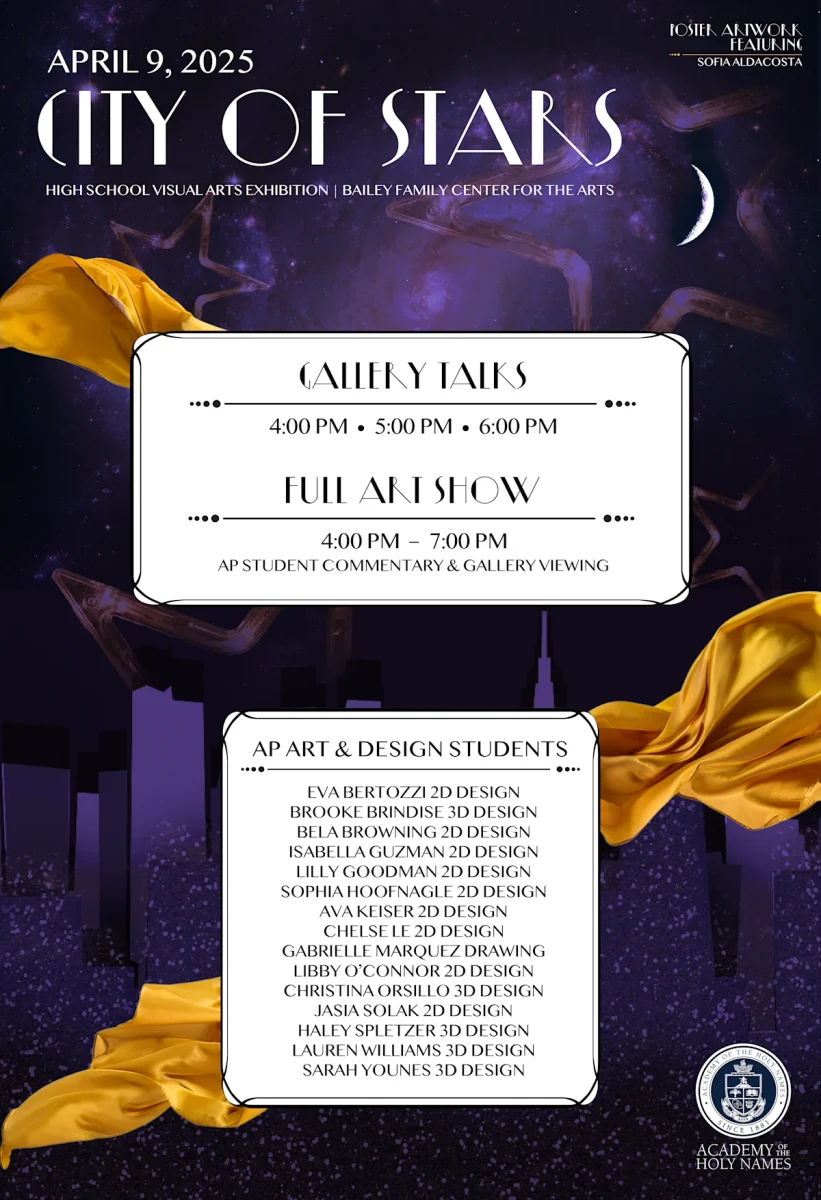 Many of Academy students showcase their artwork to parents, teachers, and fellow students 