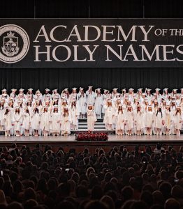 The gold cords recognize students in national honors society, a huge achievement accomplished by many of the seniors. 