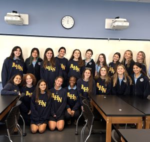 Robert Bishop's Advisory during first Community Time of the day.