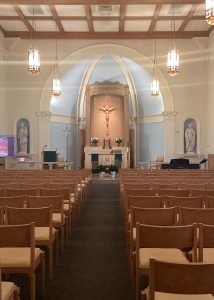 The Chapel is a sacred space for the AHN community to reflect and grow in faith. 
