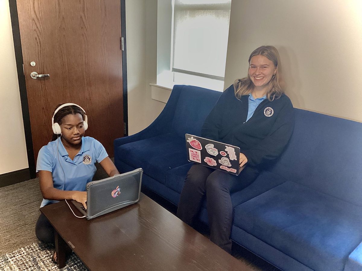 Academy girls share their favorite places to study