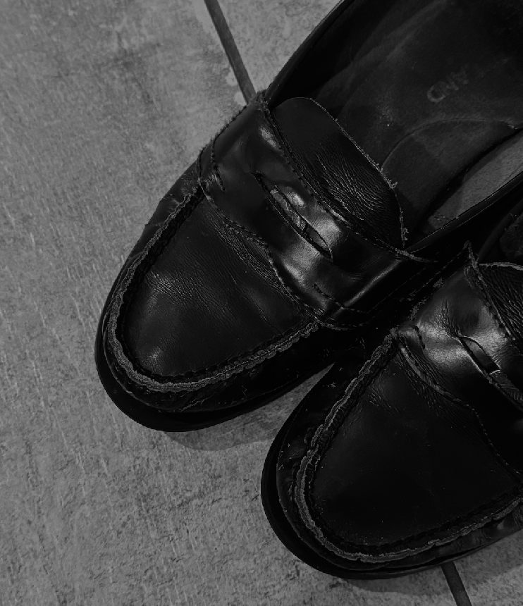 Senior Annabelle Bennetts very own penny loafers