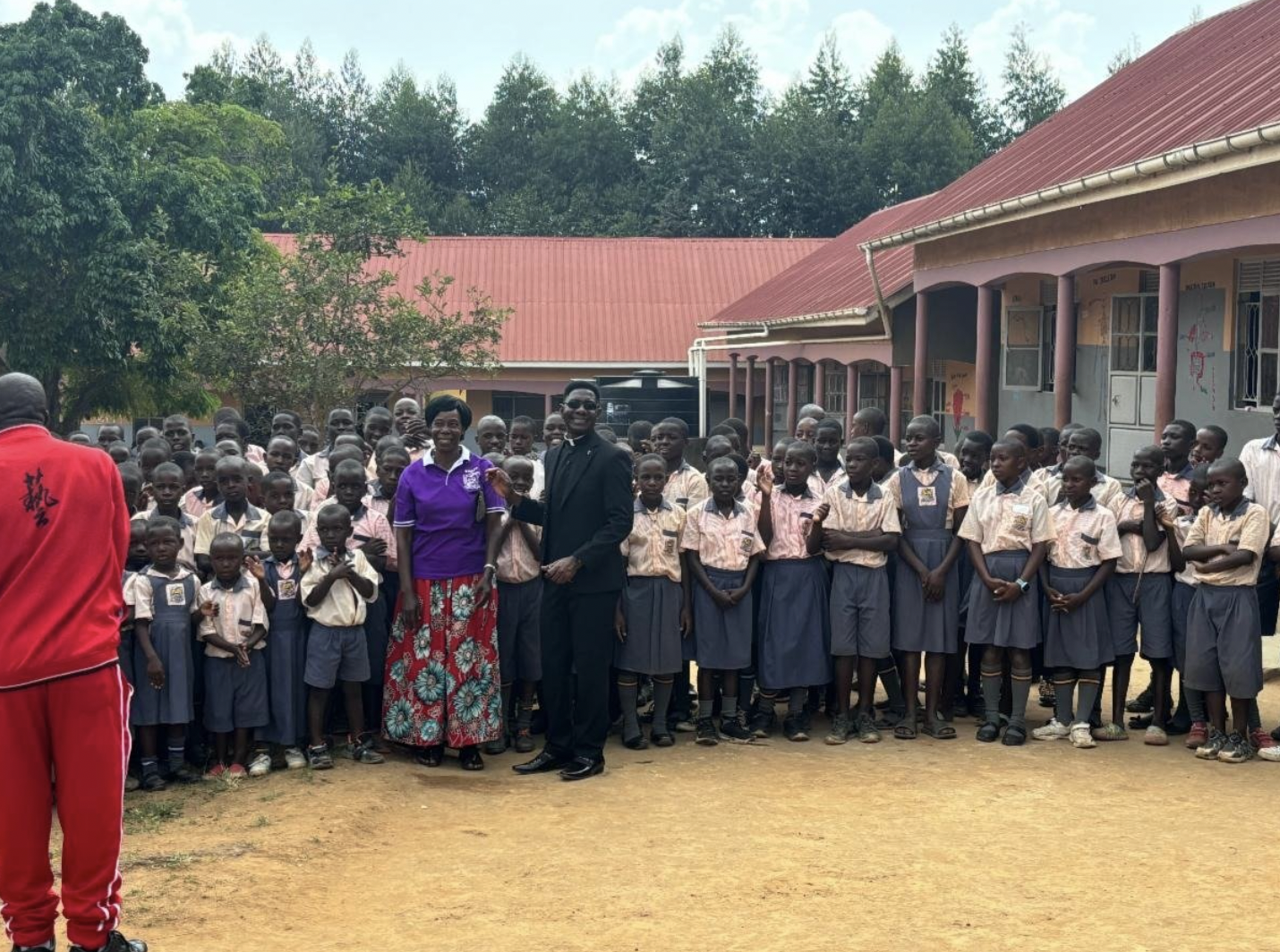 The Good Samaritan Mission in Uganda helps give an education to many children living there