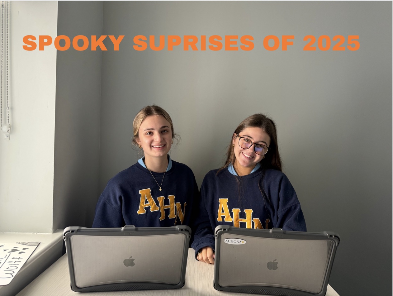 Seniors Rosemary Garon and Ali Ibanez recapping 2025