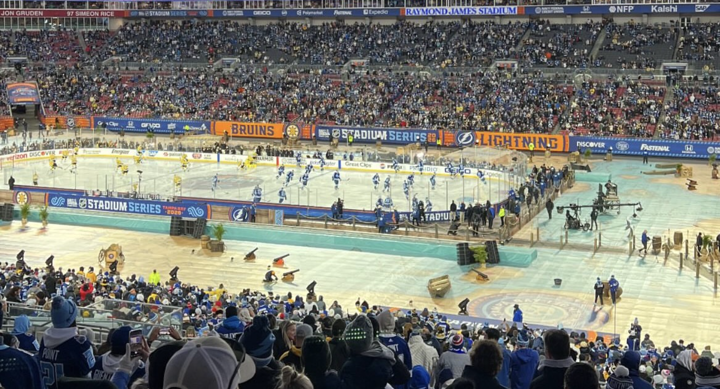 The 2026 Stadium Series game. 