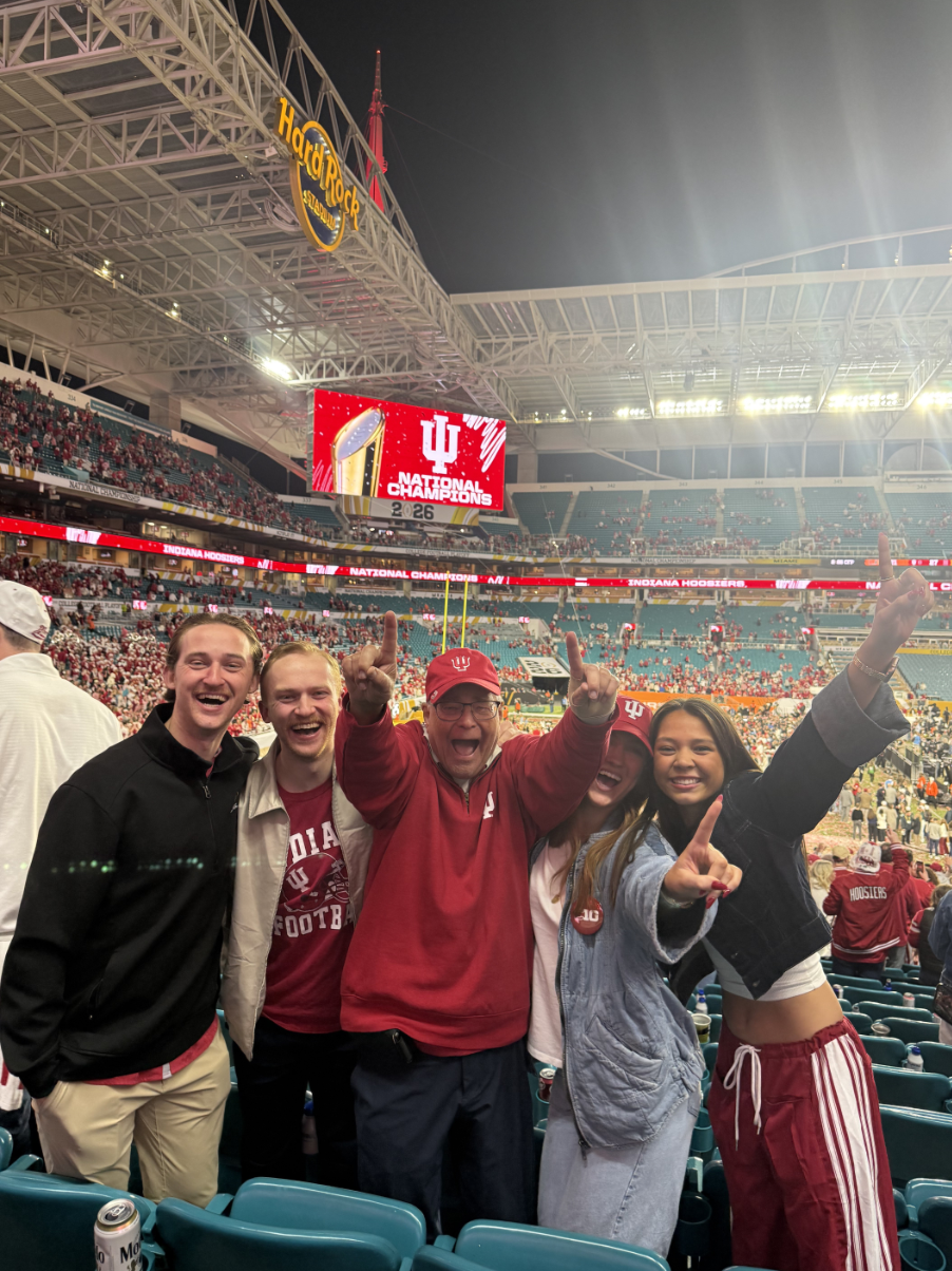 Growcock family celebrating the win! 