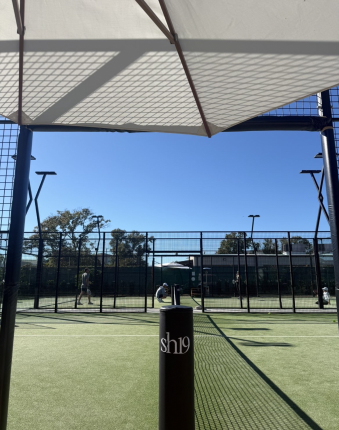 Try a new sport like paddleball. 